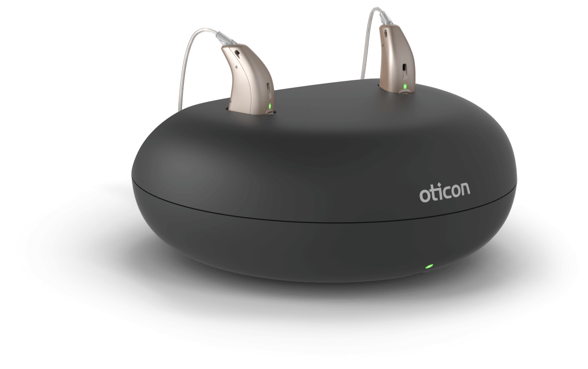 Oticon_Opn_S_miniRITE_R_Black_Recharger_Angled_Without_Cable